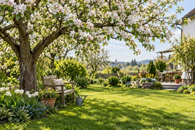 April garden
