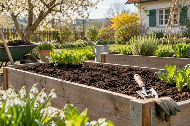 March garden